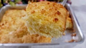 Bolo Cocada para Café da Tarde