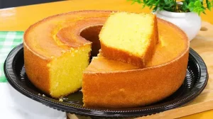 Bolo de Fubá Super Fofo e Econômico