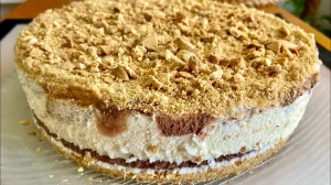 Tarte Gelada Divinal com Chocolate e Amêndoas, Veja a Receita