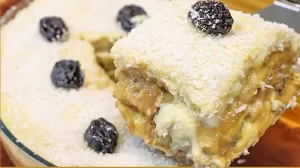 Pavê de Ameixa com Doce de Leite: A Sobremesa dos Sonhos