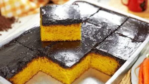 Receita de Bolo de Cenoura com Casquinha Crocante