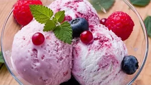 Sorvete Low Carb de Frutas Vermelhas, Fácil de Fazer