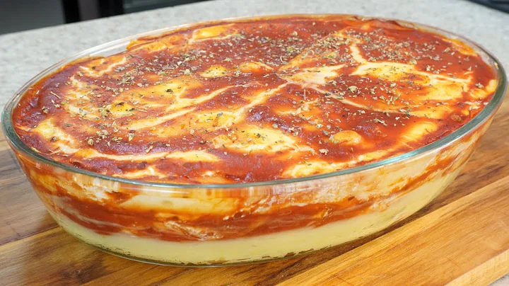 Receita de Purê de Mandioca ao Forno 