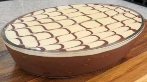 Pavê de Chocolate com Ganache Branca, Esse Pavê Fica Uma Delícia