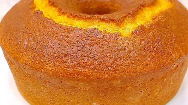 Sobremesas: Bolo de Cenoura Simples e Fofinho Receita Fácil e Deliciosa 