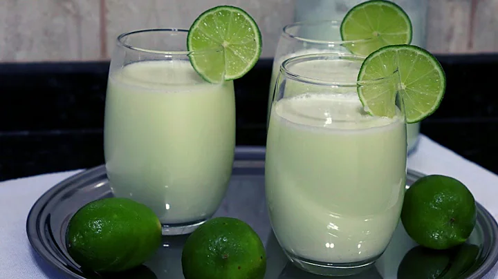 Limonada Suíça, Refrescante, Cremosa e Deliciosa só Faça