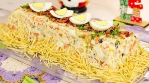 Salada de Maionese com Bacon já Faça ai na sua Casa