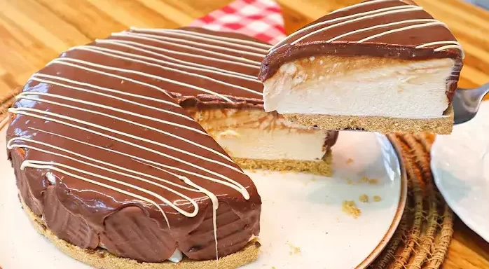 Sobremesas: Torta Holandesa Sem Gelatina e Sem Ovos Muito Cremosa 