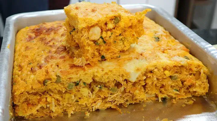 Sobremesas: Torta de Frango Mesclada, Uma Torta Perfeita Para a Sua Janta 