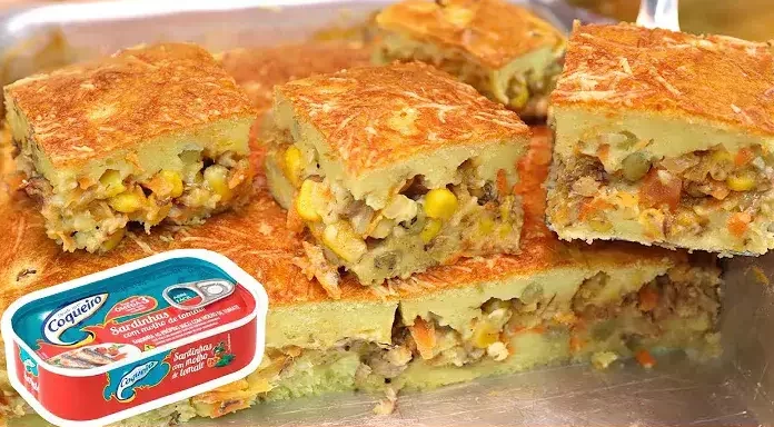 Sobremesas: Torta de Sardinha, se Você Gosta de Sardinha Então Faça 