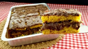 Bolo de Cenoura com Recheio de Brigadeiro: Esse Bolo é Irresistível Veja