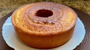 Bolo de Laranja Grande e Fofinho, Faça Para o Seu Café