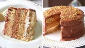 Bolo de Nozes com Chocolate e Creme Branco: A Sobremesa Irresistível Veja