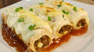 Panqueca de Carne Moída Cremosa e Irresistível: Uma Receita Rápida e Saborosa