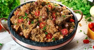 Arroz com Suã Mineiro: Sabor Incrível com Carne Desfiada e Temperos Regionais