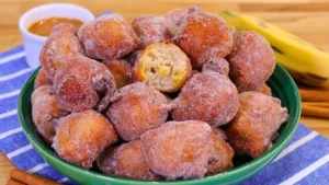 Bolinho de Chuva com Banana: Bolinhos Perfeito Para o seu Cafezinho da Tarde