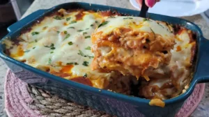 Lasanha com Molho Cremoso de Cebola e Dois Sabores Incríveis