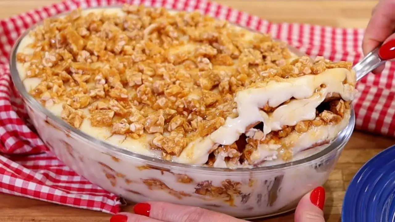 Pavê de Amendoim Cremoso: Uma Sobremesa Perfeita Para um Dia Especial