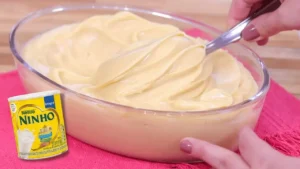 Recheio de Leite Ninho Cremoso e Estruturado: Para Um Bolo Caseiro Perfeito