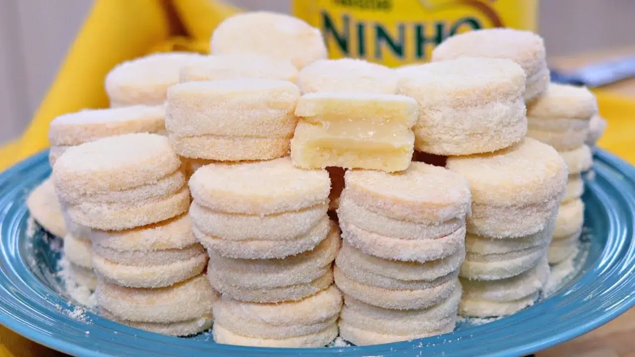 Bolachinha Amanteigada de Leite Ninho: Uma Delícia, Vem Fazer