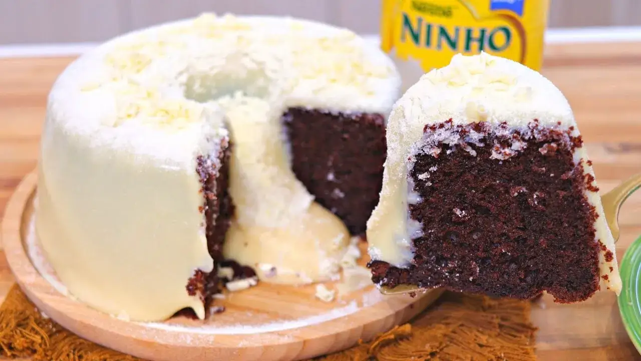 Bolo Vulcão de Chocolate, Receita Fácil e Perfeito Para Aquele Café da Tarde