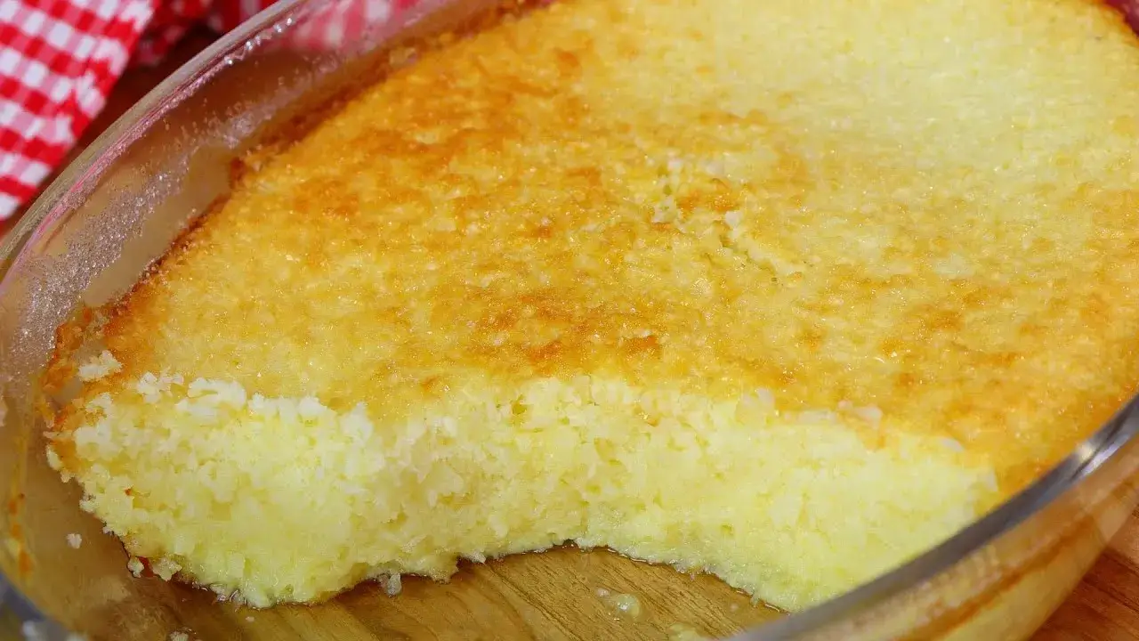 Cocada Assada na Travessa, Sobremesa Rápida e Fácil com 4 Ingredientes Veja