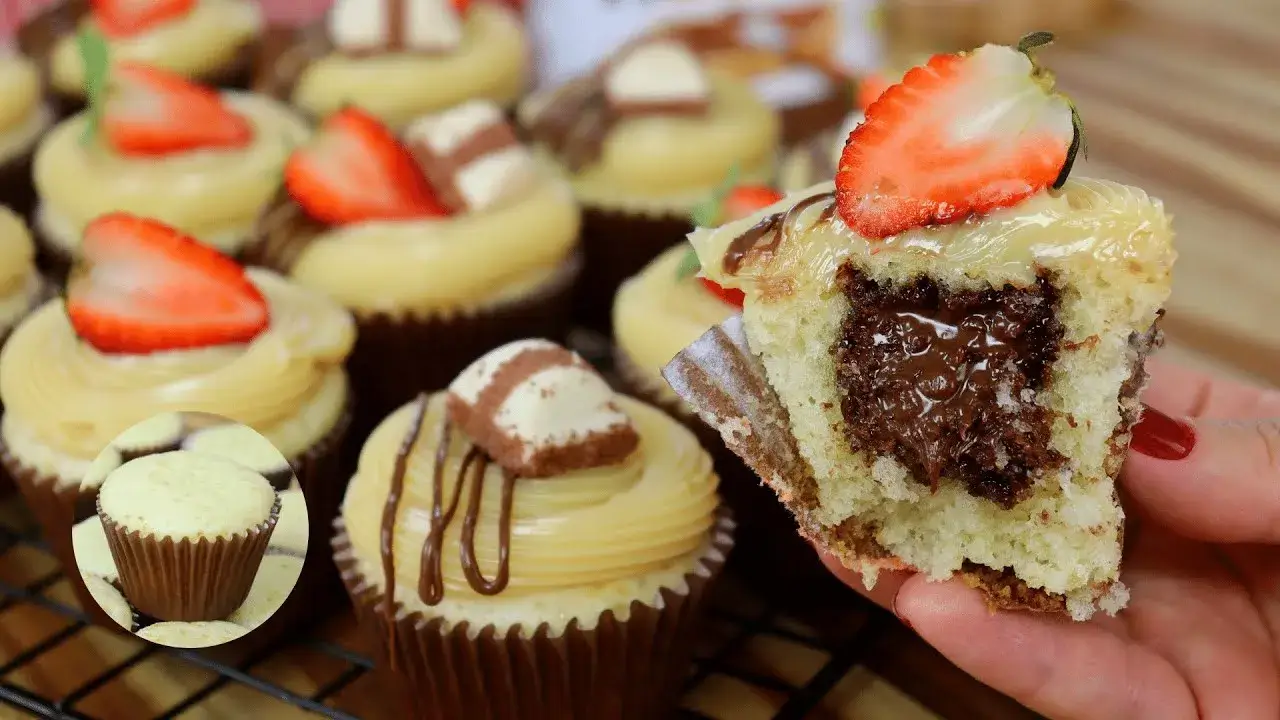 Cupcakes Brancos Perfeitos com Apenas 1 Ovo: Saiba Como Fazer Esse Cupcakes