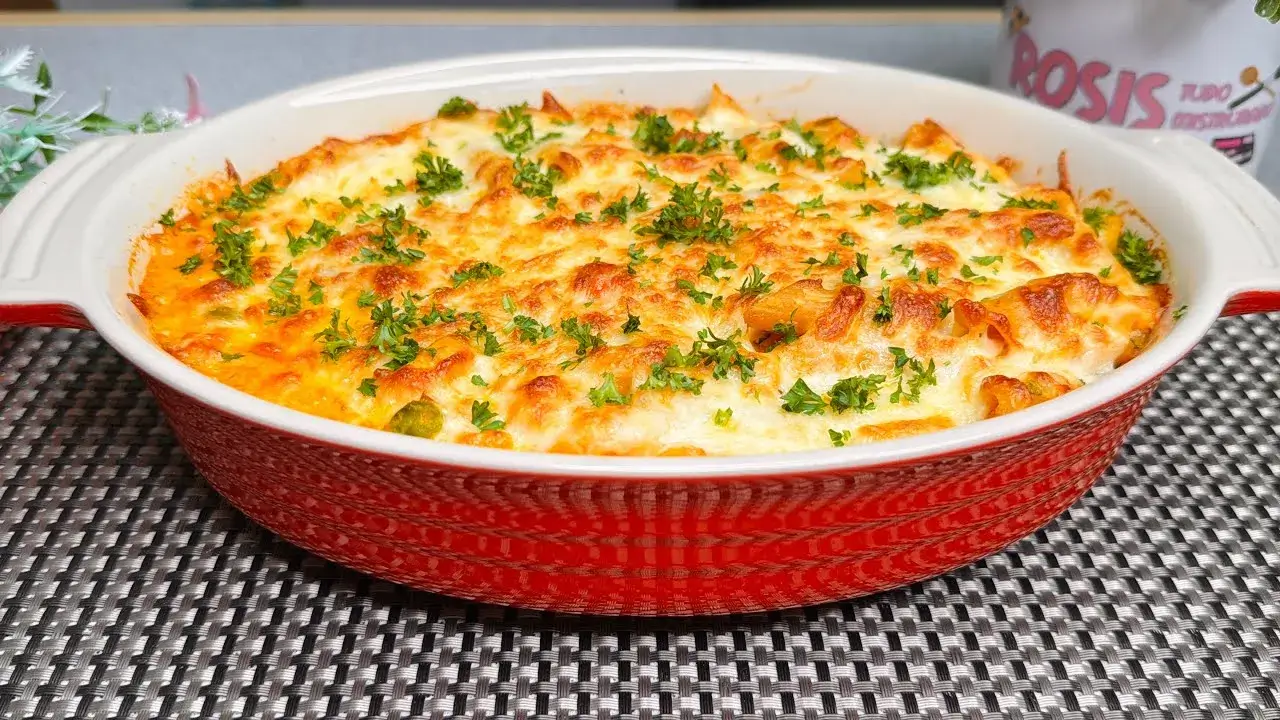 Macarrão Cremoso Gratinado: A Receita Prática e Deliciosa Para o Seu Almoço