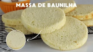 Massa Branca de Baunilha Fofinha e Econômica, Receita Versátil para Bolos Incríveis