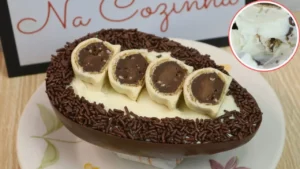 Ovo de Colher Ouro Branco Trufado: Aprenda Essa Receita de Ovo de Páscoa
