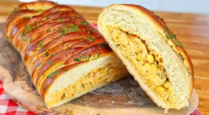 Pão Recheado com Frango Cremoso, A Melhor Receita para um Lanche Delicioso