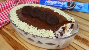 Pavê de Negresco Fácil: O Doce Perfeito Para Surpreender a Família