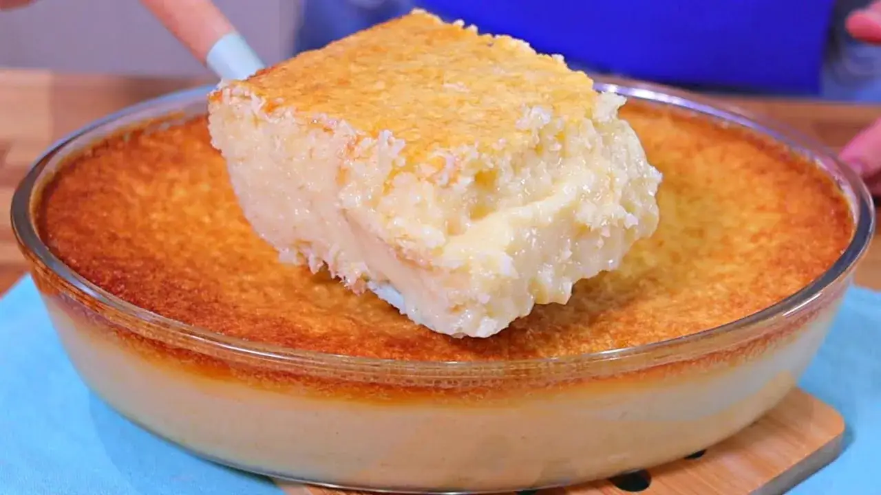 Docinho do Céu, Sobremesa Cremosa com Coco, Receita Fácil com Apenas 4 Ingredientes