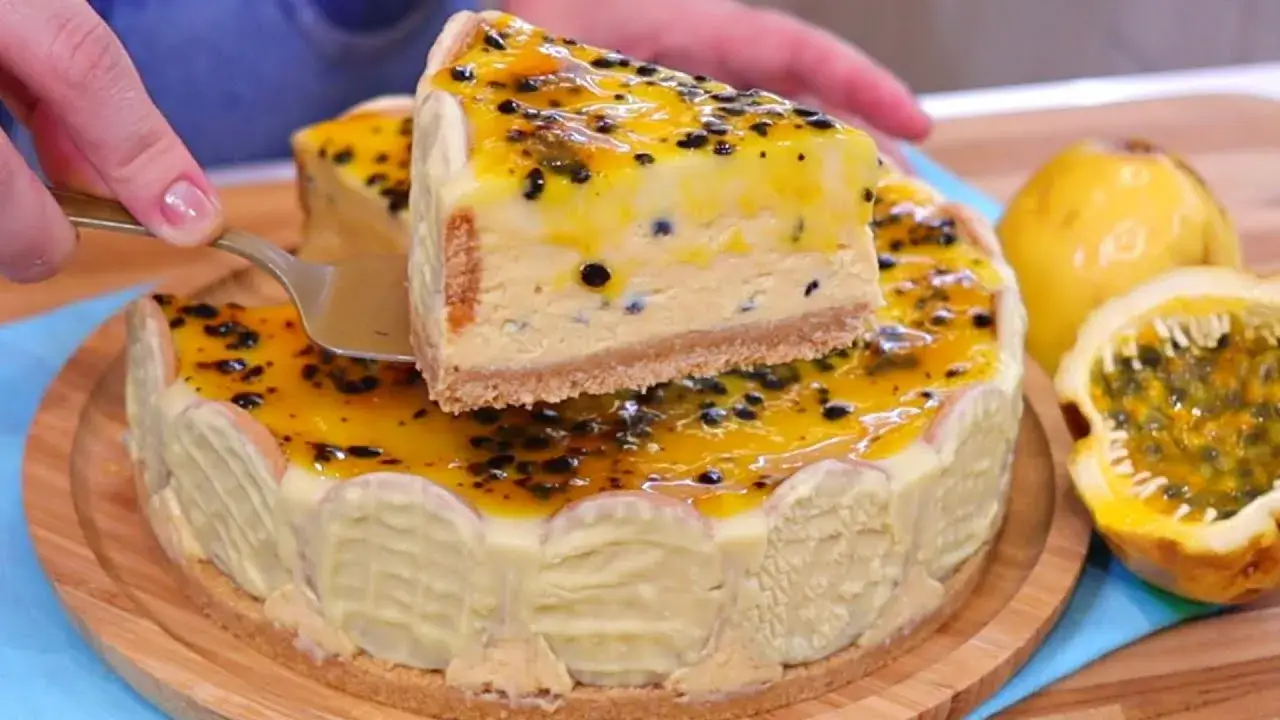 Torta Mousse de Maracujá Trufada Sem Gelatina: Cremosa e Fica Perfeita Veja