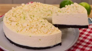 Torta de Limão com Chocolate Mais Cremosa e Irresistível que Você Vai Provar Hoje