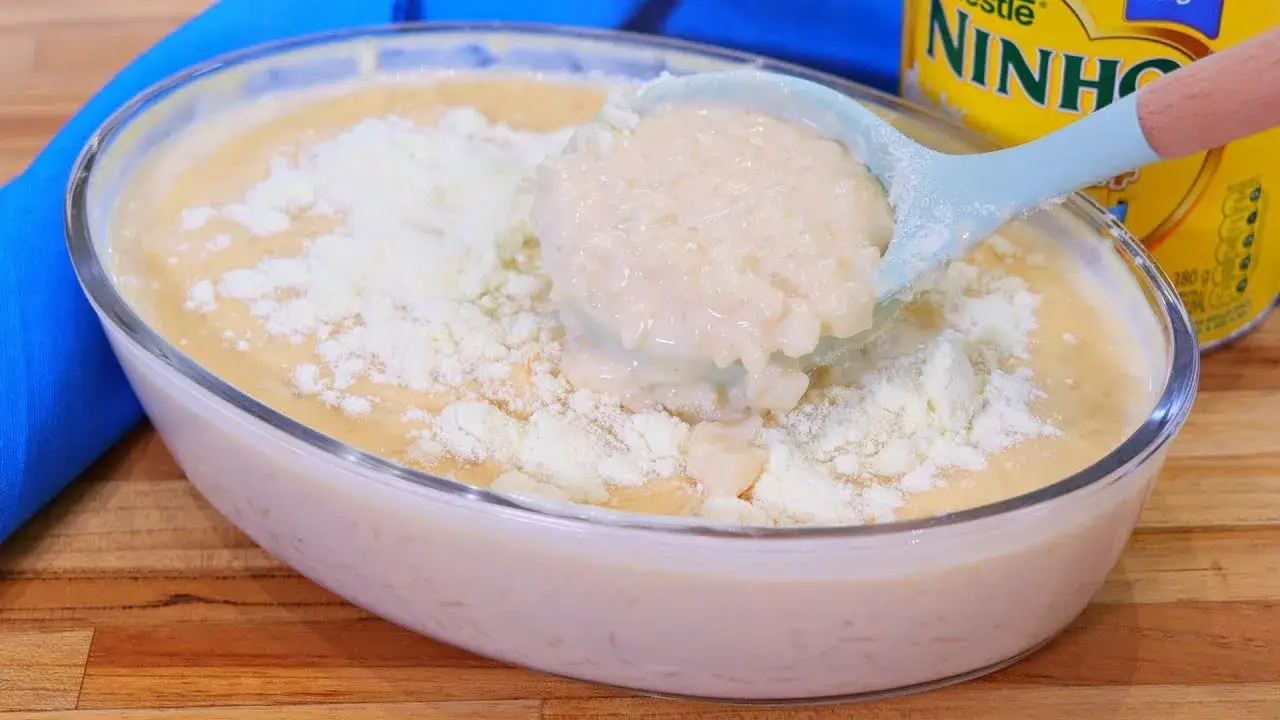 Arroz Doce de Leite Ninho Cremoso: A Receita Super Rápida e Fácil Vem Fazer