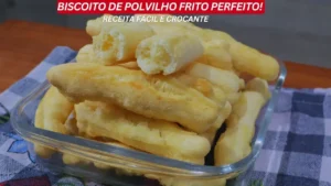 Biscoito de Polvilho Frito: Crocante, Fácil e Sem Explosões na Fritura