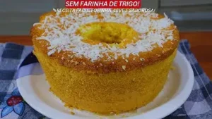 Bolo de Fubá com Coco Sem Farinha de Trigo: A Receita Leve e Saborosa Que Você Vai Amar
