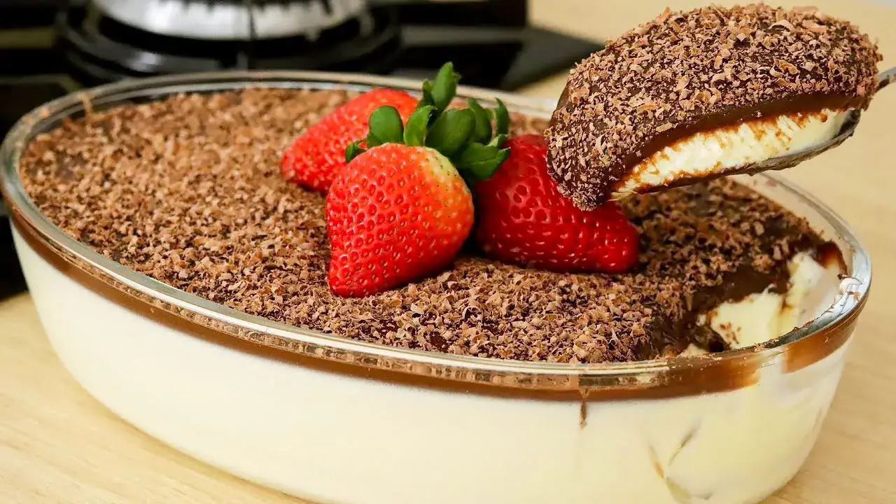 Sobremesa Gelada de Leite Ninho com Chocolate: Receita Fácil e Cremosa para Aproveitar