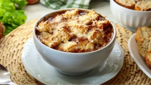 Sopa de Cebola Caseira Simples e Cremosa: Receita Fácil com 3 Ingredientes