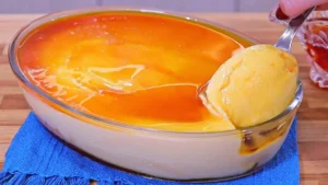 Sorvetão de Pudim na Travessa: Uma Sobremesa Gelada Perfeita