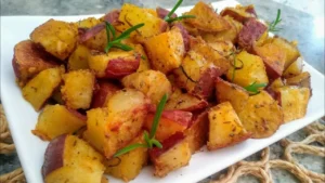 Batata Doce Assada com Alecrim: Crocante por Fora e Cremosa por Dentro