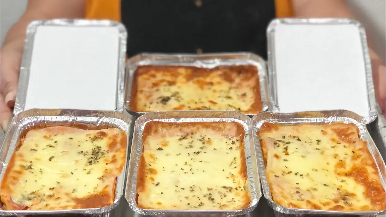 Mini Lasanha de Frango: Receita Prática Para Renda Extra