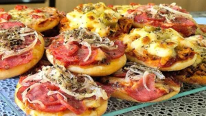 Mini Pizza Caseira: Receita Econômica e Que Rende Muito para Lanches e Festas