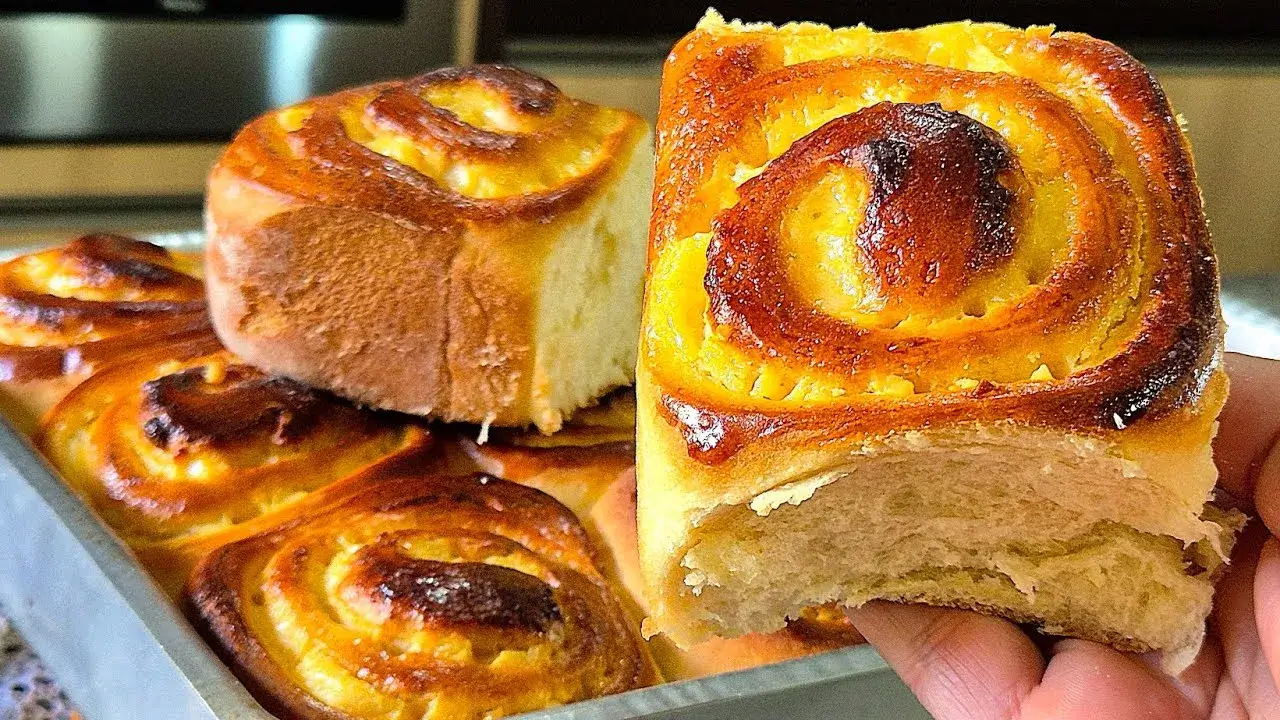 Pão Doce com Creme: Receita Clássica Vamos Fazer?