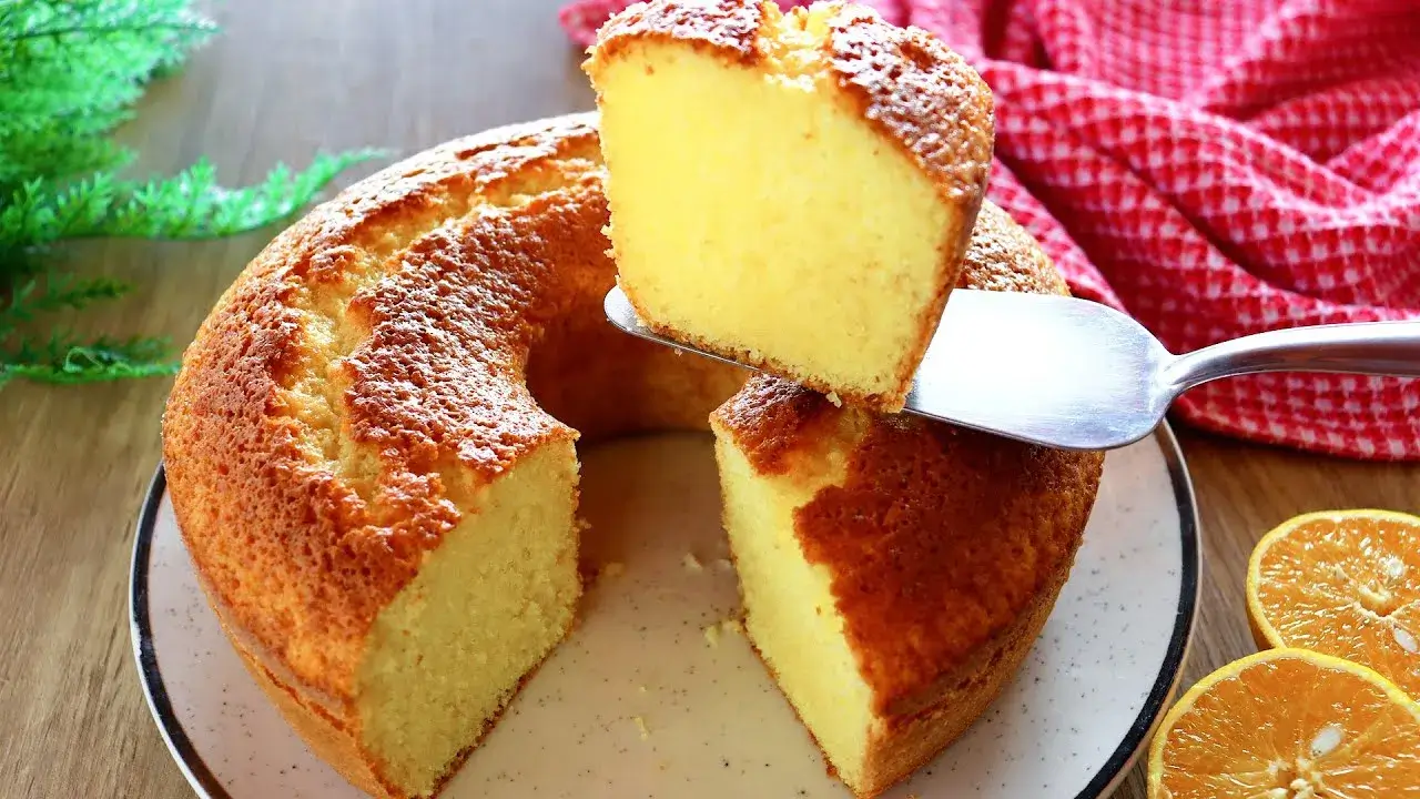 Bolo De Laranja Fofinho Com Suco Natural: Receita Econômica E Deliciosa