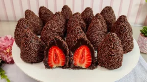 Coxinha de Brigadeiro de Morango: Receita Fácil e Perfeita Para Vender