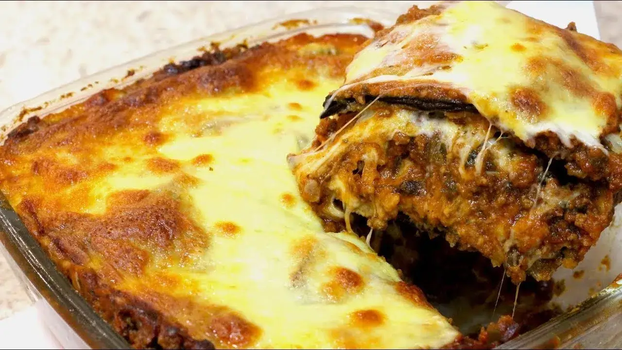 Lasanha de Berinjela à Parmegiana Assada Sem Fritura: Receita Fácil e Saborosa
