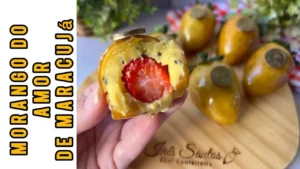 Morango Do Amor de Maracujá com Brigadeiro: Receita Fácil Passo a Passo Aprenda a Fazer