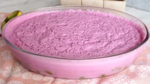 Sobremesa Sem Açúcar: Gelatina de Uva com Iogurte Natural